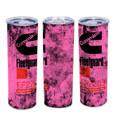 1pcs Retro Tumbler With Lid And Straw, 20oz Stainless Steel Water Bottle, Insulated Straight Water Cups