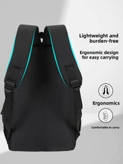 Men's Large Capaci Bapa Casual Simple Sle Climbing Bag Busin Travel Cuter Bag High School College Student Book Bag