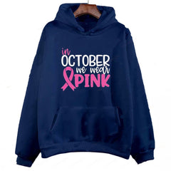 In October We Wear Sweatshirt I'm A Survivor Clothing