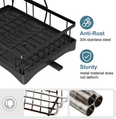 Dish Racks For Kitchen Counter, Stainless Steel Kitchen Dish Drying