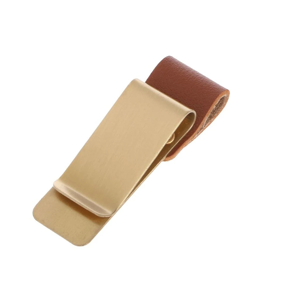 Pen Loop For Notebook Retro Leather Journal Notebook Pencil Holder Bookmark With Metal Clip Clip De BolíGrafo De Metal Con Cuero