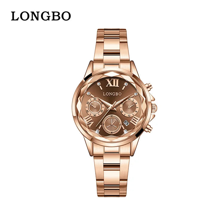 LONGBO 83848 Women  Quartz Watch Fashion Luxury Waterproof Watches High-Grade Casual Watch Wholesale Prices