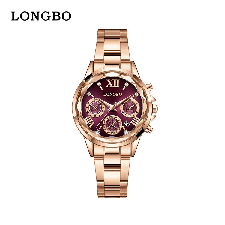 LONGBO 83848 Women  Quartz Watch Fashion Luxury Waterproof Watches High-Grade Casual Watch Wholesale Prices