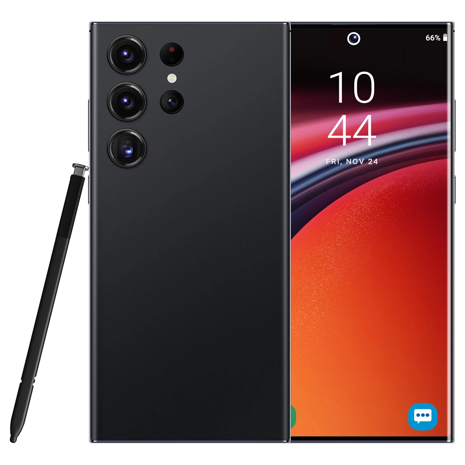 S24 Ultra 16GB+1TB High Speed Storage Combination Mobile Phone 7.3 Inch Large View Frame Dual Card Unlocked Smartphone