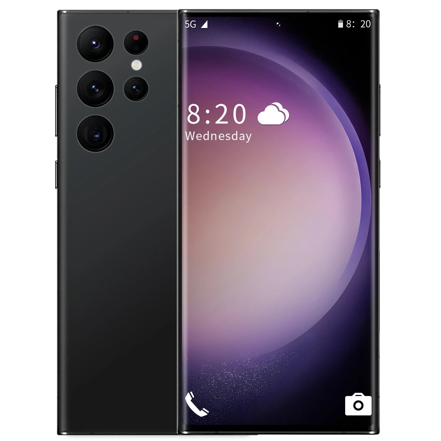 S24 Ultra 16GB+1TB High Speed Storage Combination Mobile Phone 7.3 Inch Large View Frame Dual Card Unlocked Smartphone