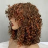 Glueless Brazilian Short Bob Wig With Bangs, Bang Luxury Curly Wig, Cheap Curly Human Hair Bang Wig Non Lace Human Hair Wigs