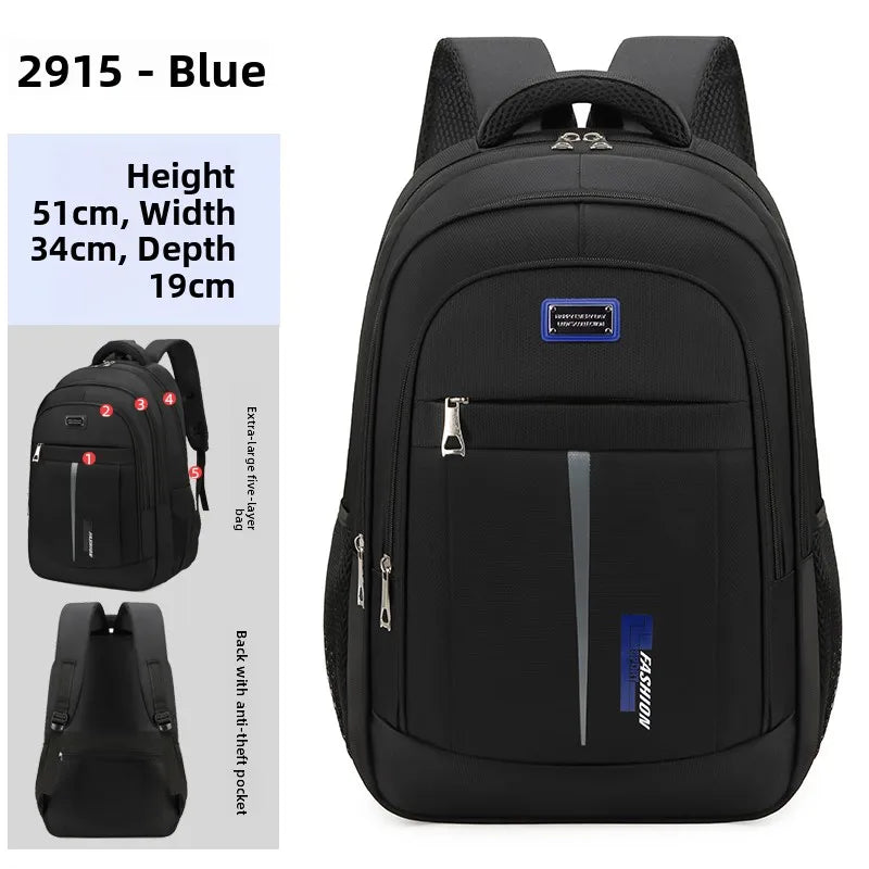 Casual Large Capaci Bapa for Men And Women Traveling High School Students Books Faion Trend Laptop Bag with Padded Ba