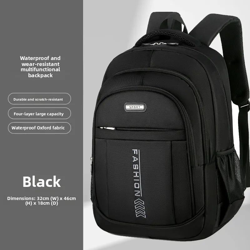 Casual Large Capaci Bapa for Men And Women Traveling High School Students Books Faion Trend Laptop Bag with Padded Ba