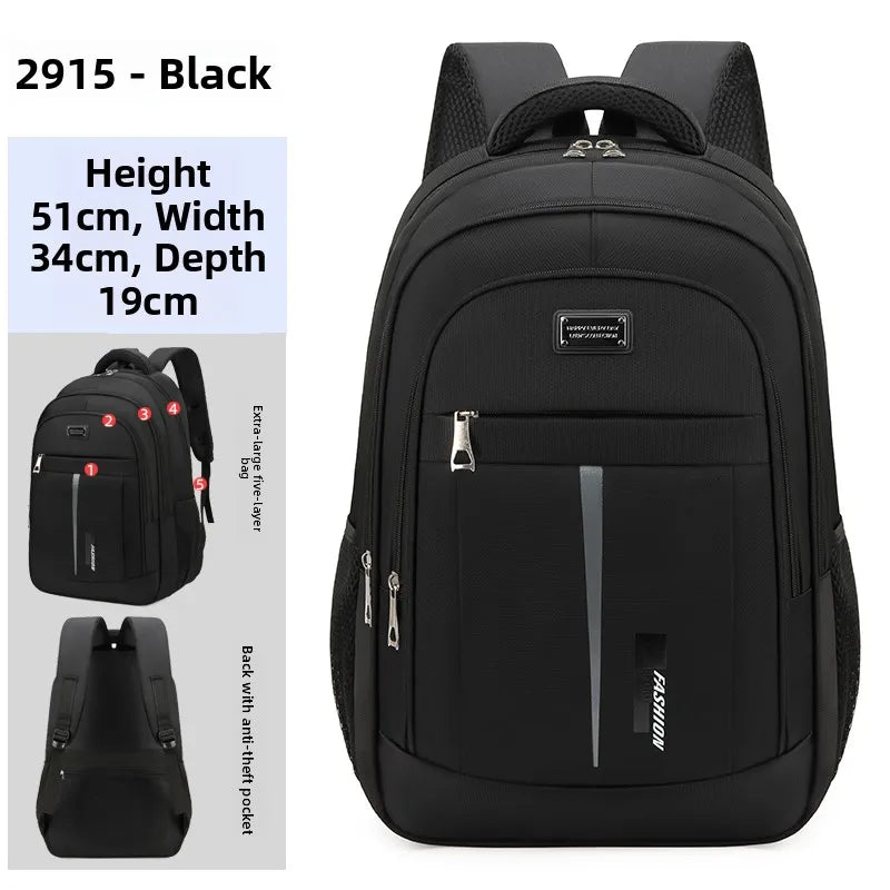 Casual Large Capaci Bapa for Men And Women Traveling High School Students Books Faion Trend Laptop Bag with Padded Ba