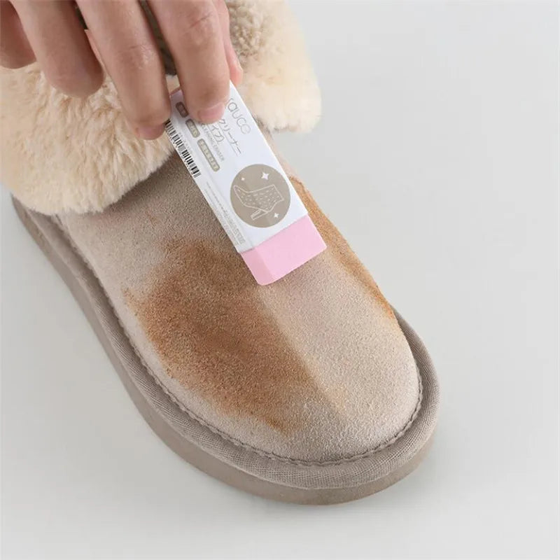 Cleaning Eraser Suede Sheepskin Matte Leather and Leather Fabric Care-hoes Premium Care Leather Shoes Cleaning Eraser Cleaner