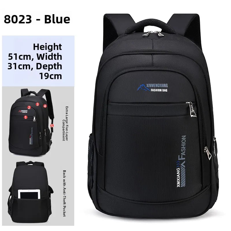 Casual Large Capaci Bapa for Men And Women Traveling High School Students Books Faion Trend Laptop Bag with Padded Ba