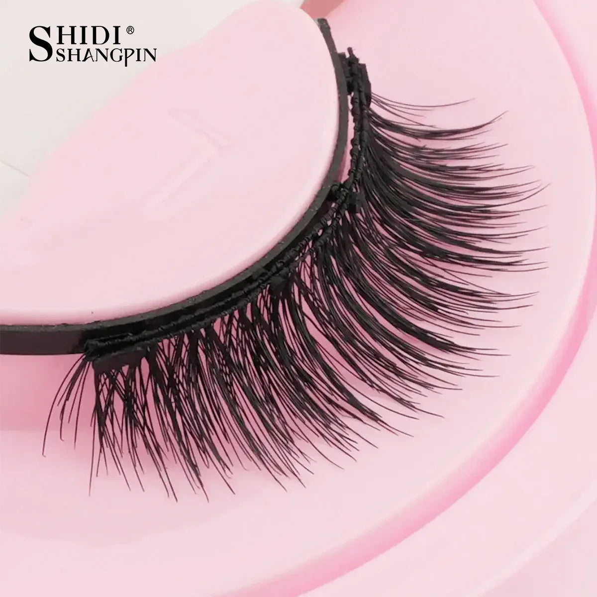 New 1 Pair Magnetic Eyelashes Set Fluffy Mink Lashes 5 Styles Reusable Magnetic Eyelash and Tweezers Kit Lash Extensions Makeup