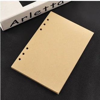 A5 A6 A7 Crocodile Color 6 Ring Binder PU Clip-on Notebook Leather Loose Leaf Notebook Cover Notebooks Journal Stationery