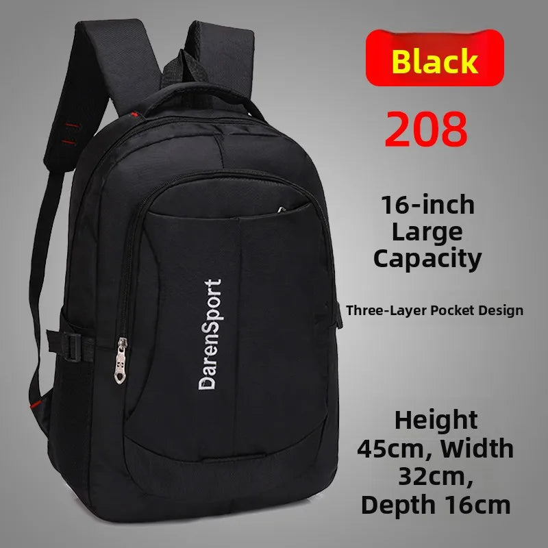 Casual Large Capaci Bapa for Men And Women Traveling High School Students Books Faion Trend Laptop Bag with Padded Ba
