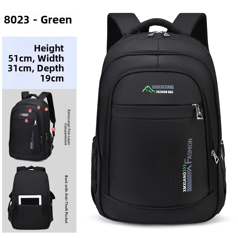 Casual Large Capaci Bapa for Men And Women Traveling High School Students Books Faion Trend Laptop Bag with Padded Ba