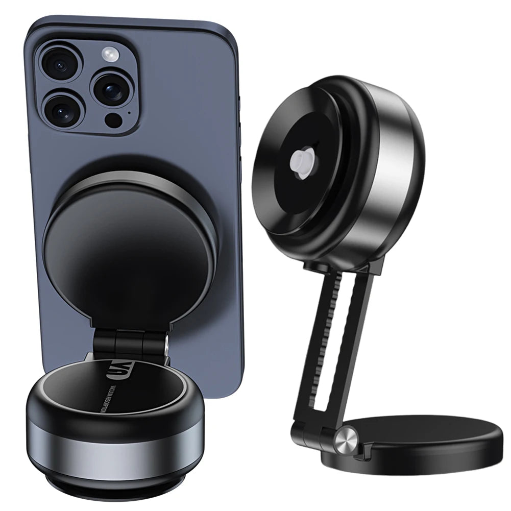 Magnetic Suction Cup Phone Mount for iPhone 16/15/14/13/12 Pro Max Plus Mini 360° Adjustable Magnetic Cell Phone Holder for Car