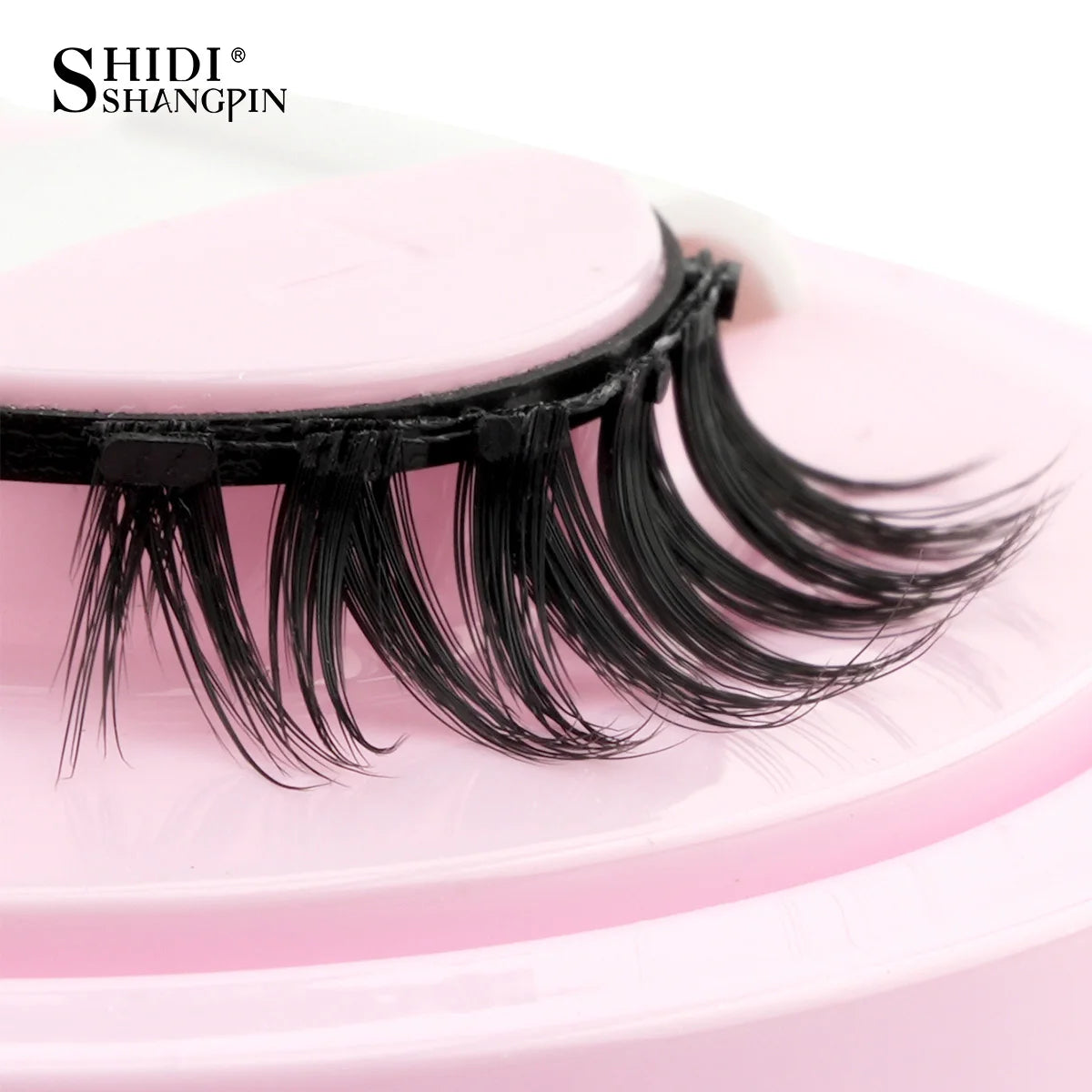 New 1 Pair Magnetic Eyelashes Set Fluffy Mink Lashes 5 Styles Reusable Magnetic Eyelash and Tweezers Kit Lash Extensions Makeup