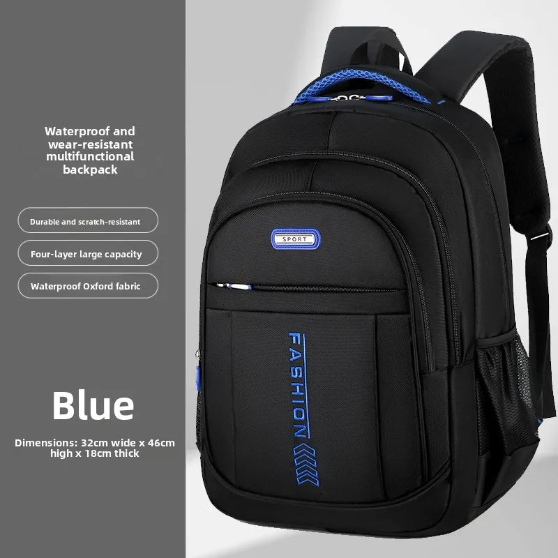 Casual Large Capaci Bapa for Men And Women Traveling High School Students Books Faion Trend Laptop Bag with Padded Ba