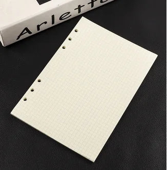 A5 A6 A7 Crocodile Color 6 Ring Binder PU Clip-on Notebook Leather Loose Leaf Notebook Cover Notebooks Journal Stationery