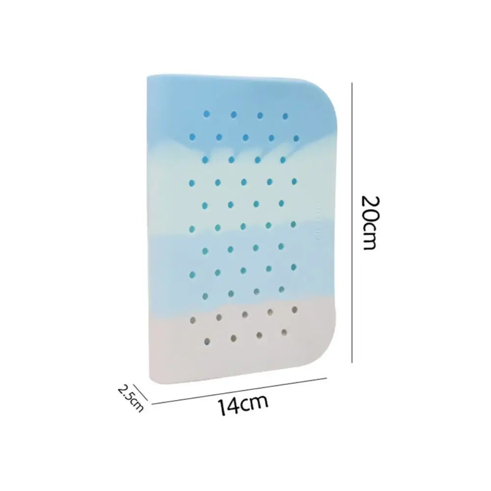 DIY Silicone Hole Pen Bag Large Capacity Pencil Case Student Stationery Organizer Dirt Resistant Multifuncional Stationery Bag