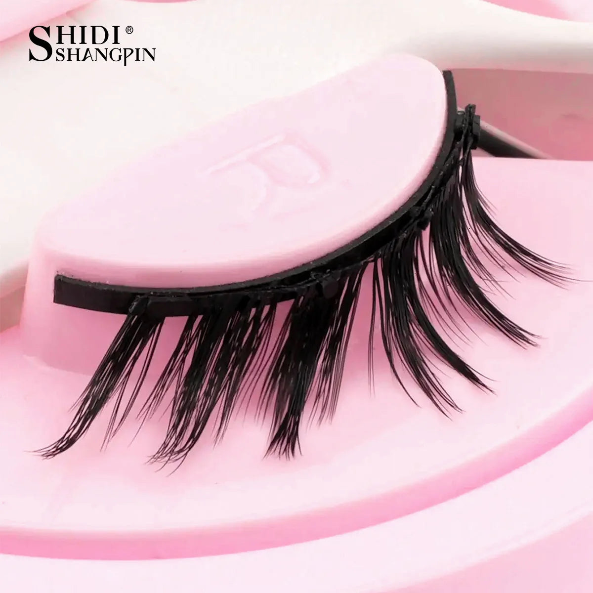 New 1 Pair Magnetic Eyelashes Set Fluffy Mink Lashes 5 Styles Reusable Magnetic Eyelash and Tweezers Kit Lash Extensions Makeup