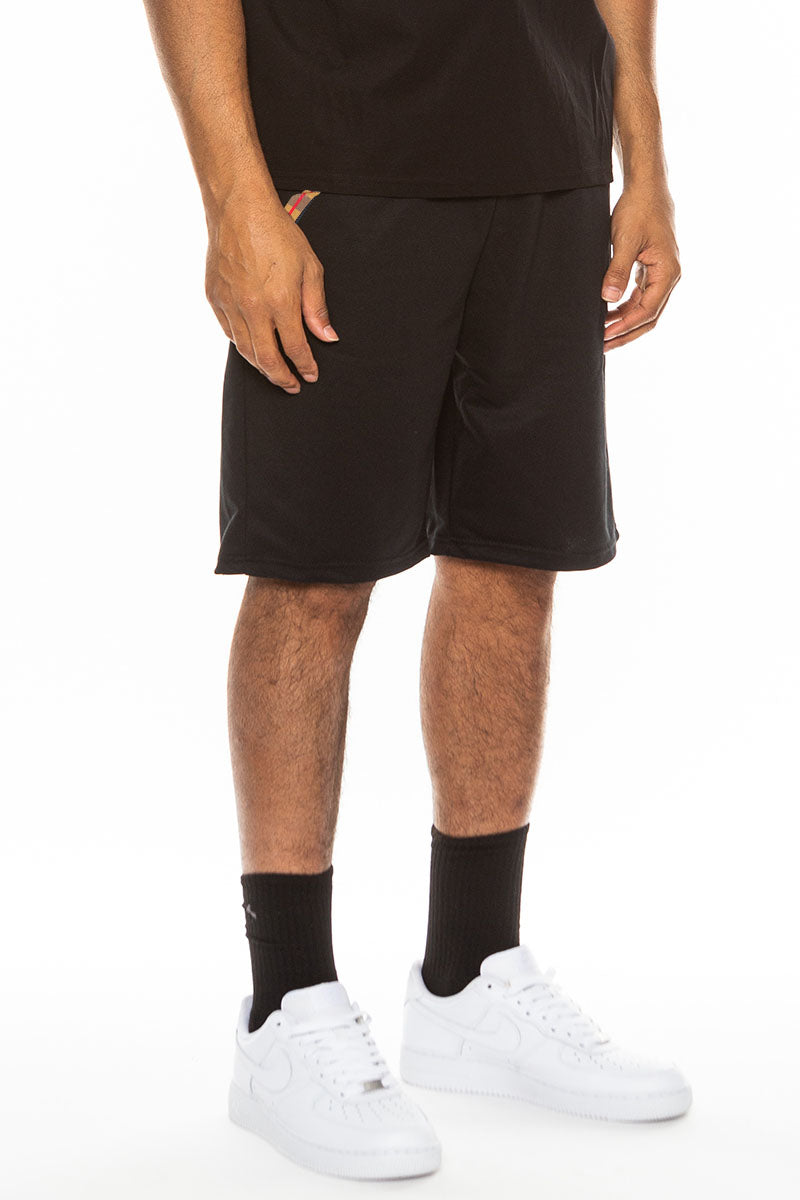 Checkered Detail Shorts EMS4102